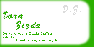 dora zizda business card